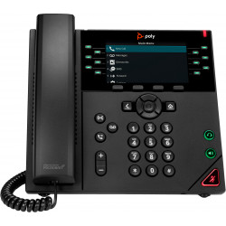 POLY Téléphone IP VVX 450 à...