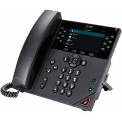 POLY Téléphone IP VVX 450 à 12 lignes et compatible PoE