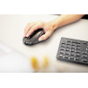 CHERRY DW 9500 SLIM clavier Souris incluse Universel RF sans fil + Bluetooth AZERTY Français Noir, Gris