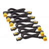 APC , Power Cord Kit (6 ea), Locking, C13 to C14 (90 Degree), 1.8m