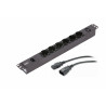 APC EPDU1010B-SCH unité de distribution d'énergie 7 sortie(s) CA 1U Noir
