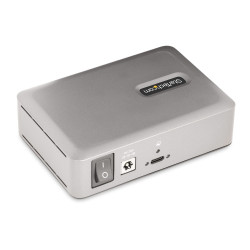 StarTech.com 10G5A2CS-USB-C-HUB hub & concentrateur USB 3.2 Gen 2 (3.1 Gen 2) Type-C 10000 Mbit/s Argent