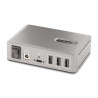 StarTech.com Hub USB-C à 10 Ports - 8x USB-A et 2x USB-C - Hub USB Type-C Auto-Alimenté avec Bloc d'Alimentation 65W - USB 3.