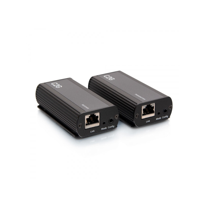 C2G Kit de rallonge d’émetteur vers récepteur 1 port USB-C® - USB 3.2 Gen 1 (5 Gbit/s)