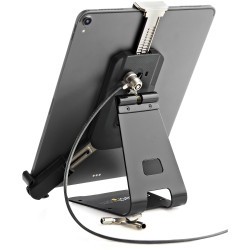 StarTech.com Support Tablette Sécurisé Câble K-Slot - Porte Tablette Vérouillable - Tablettes 7,9-13 pouces - Repose Tablet