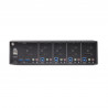 StarTech.com Switch KVM 4 Ports DisplayPort pour Deux Moniteurs, KVM 4K 60Hz, 2 Ports USB 5Gbps, 2 Ports USB 2.0 HID, Commutate