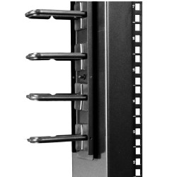 StarTech.com Panneau de gestion de câbles 0U de 91 cm pour rack - Guide-câbles avec anneaux