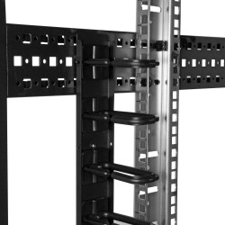 StarTech.com Panneau de gestion de câbles 0U de 91 cm pour rack - Guide-câbles avec anneaux