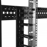 StarTech.com Panneau de gestion de câbles 0U de 91 cm pour rack - Guide-câbles avec anneaux