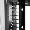 StarTech.com Panneau de gestion de câbles 0U de 91 cm pour rack - Guide-câbles avec anneaux
