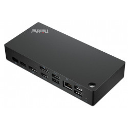 Lenovo ThinkPad Universal USB-C Smart Dock Avec fil USB 3.2 Gen 2 (3.1 Gen 2) Type-C Noir
