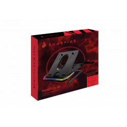 SureFire PORTUS X1 Supports de Laptop Noir 43,9 cm (17.3")