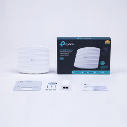 TP-Link Omada EAP225 point d'accès réseaux locaux sans fil 1350 Mbit/s Blanc Connexion Ethernet, supportant l'alimentation vi