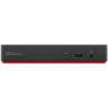 Lenovo ThinkPad Universal Thunderbolt 4 Smart Dock Avec fil Noir