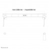 Neomounts PLASMA-W860 Support pour écran mural 32-60" - fixe