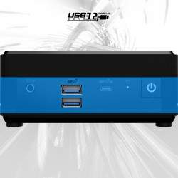 MSI Cubi N ADL-N100 BB 0.66L sized PC Noir Intel SoC 3,4 GHz