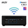 MSI Cubi N ADL-N100 BB 0.66L sized PC Noir Intel SoC 3,4 GHz