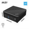 MSI Cubi N ADL-N100 BB 0.66L sized PC Noir Intel SoC 3,4 GHz