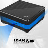 MSI Cubi N ADL-N100 BB 0.66L sized PC Noir Intel SoC 3,4 GHz