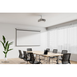 Neomounts BEAMER-C80WHITE Support de plafond pour vidéoprojecteur - h13-20 cm - orientable