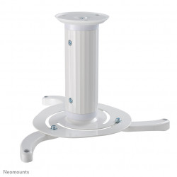 Neomounts BEAMER-C80WHITE Support de plafond pour vidéoprojecteur - h13-20 cm - orientable