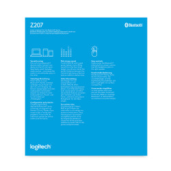 Logitech Z207 Haut-parleurs Bluetooth pour ordinateur