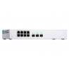 QNAP QSW-308S commutateur réseau Non-géré Gigabit Ethernet (10/100/1000) Blanc
