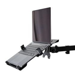 StarTech.com Support pour Ordinateur Portable VESA - Plaque Adaptateur VESA avec Orifices de montage 75x75/100x100 - Support Or