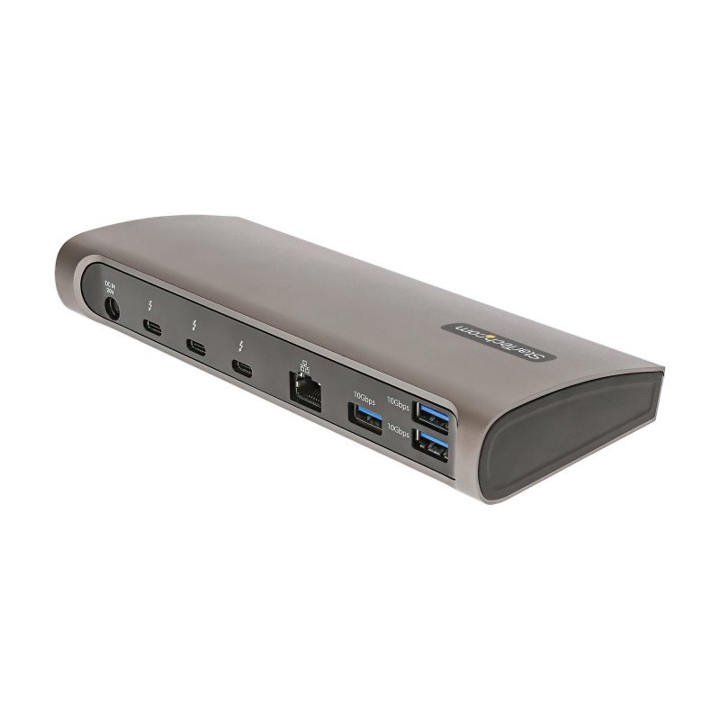 StarTech.com Dock Thunderbolt 4 - Hub Thunderbolt 4 96W Power Delivery - Moniteur unique 8K/Double moniteurs 4K 60Hz - Docking 