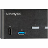 StarTech.com Commutateur KVM HDMI 2.0, 2 Ports, 2 Écrans - 4K 60Hz Ultra HDR - Commutateur KVM de Bureau 4K HDMI 2.0 avec Hub 