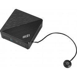 MSI Cubi N ADL-001EU Intel® N N200 4 Go DDR4-SDRAM 128 Go SSD Windows 11 Pro Mini PC Noir