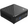 MSI Cubi N ADL-001EU Intel® N N200 4 Go DDR4-SDRAM 128 Go SSD Windows 11 Pro Mini PC Noir