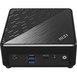 MSI Cubi N ADL-002EU Intel® N N100 4 Go DDR4-SDRAM 128 Go SSD Windows 11 Pro Mini PC Noir
