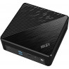 MSI Cubi N ADL-002EU Intel® N N100 4 Go DDR4-SDRAM 128 Go SSD Windows 11 Pro Mini PC Noir