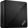 MSI Cubi N ADL-002EU Intel® N N100 4 Go DDR4-SDRAM 128 Go SSD Windows 11 Pro Mini PC Noir