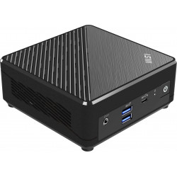 MSI Cubi N ADL-002EU Intel® N N100 4 Go DDR4-SDRAM 128 Go SSD Windows 11 Pro Mini PC Noir