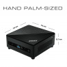 MSI Cubi 5 10M COMPACT PC I5-10210U 0.66L sized PC Noir Intel SoC 4,2 GHz