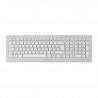 CHERRY DW 8000 clavier Souris incluse RF sans fil QWERTY Anglais américain Argent, Blanc