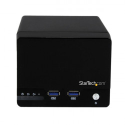 StarTech.com Boîtier RAID USB 3.0 pour 2 disques durs SATA III de 3,5 pouces avec UASP et hub USB à charge rapide