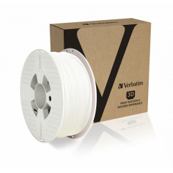 Verbatim 55315 matériel d'impression 3D Acide polylactique (PLA) Blanc 1 kg