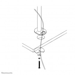 Neomounts FPMA-D960GROMMET Passe-fil pour support de bureau avecun œillet 10-30"