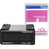 Overland-Tandberg O-T Kit de lecteur RDX avec cassette de 5 To, externe, noir, USB3+
