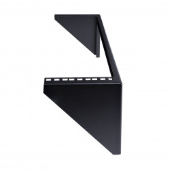 StarTech.com Rack Vertical 19" 3U à Montage Mural - Support Mural 19" de Panneau de Brassage pour Data/AV/IT/Ordinateur - Rack