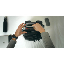 HYPER HyperPack Pro sac à dos Sac à dos normal Noir Cordura, Nylon