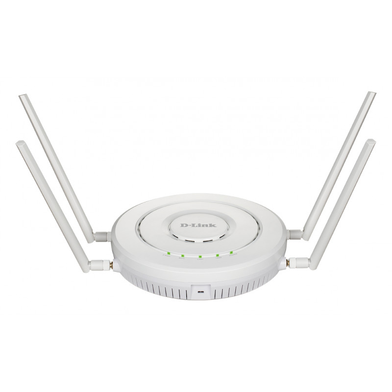 D-Link DWL-8620APE point d'accès réseaux locaux sans fil 2533 Mbit/s Blanc Connexion Ethernet, supportant l'alimentation via 