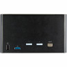 StarTech.com Switch KVM 2 Ports Quadruple Écran DisplayPort - 4K 60Hz UHD HDR - Concentrateur KVM 4K DP 1.2 avec 2 Ports USB 3
