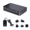 StarTech.com Switch KVM DisplayPort 4 Ports - 8K 60H/4K 144Hz, Écran Unique, DisplayPort 1.4, 2 Ports USB 3.0, 4x USB 2.0 HID,