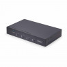 StarTech.com Switch KM à 4 Ports avec Commutation de la Souris, Commutateur USB pour Clavier/Souris, Audio 3.5mm/ USB, Commuta