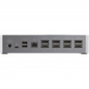 StarTech.com Dock USB-C - Mini Dock avec Hub USB-C HDMI avec 1x USB Type-C & 3x USB-A, Ethernet, Audio - Mini Docking Station U
