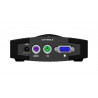 Neomounts Commutateur KVM , 2 ports, PS/2, Audio